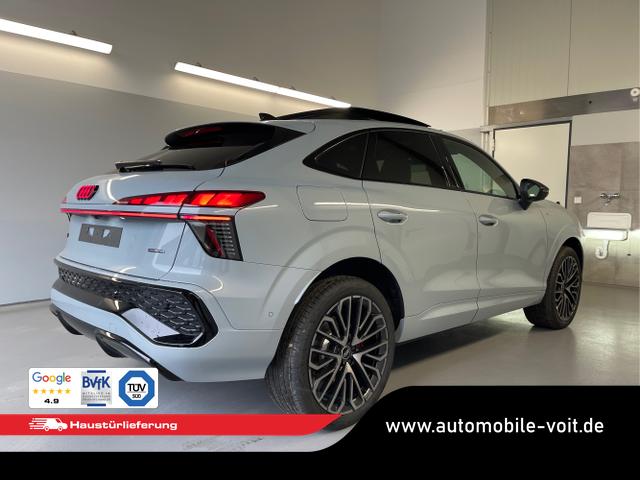 Audi / Q3 Sportback / Grau / / / TFSI 265 PS quattro S line Pano+TechPro+Matrix+AHK+HUD+Alu20+KlimaPlus+DCC+SONOS