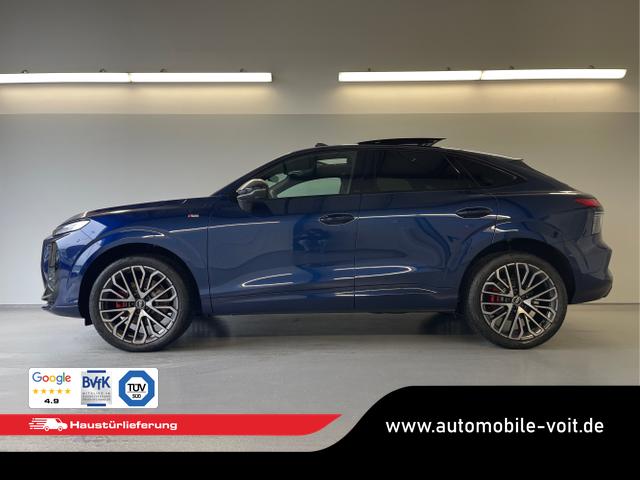 Audi / Q3 Sportback / Blau / / / TFSI 265 PS quattro S line Pano+TechPro+Matrix+AHK+HUD+Alu20+KlimaPlus+DCC+SONOS