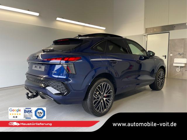 Audi / Q3 Sportback / Blau / / / TFSI 265 PS quattro S line Pano+TechPro+Matrix+AHK+HUD+Alu20+KlimaPlus+DCC+SONOS