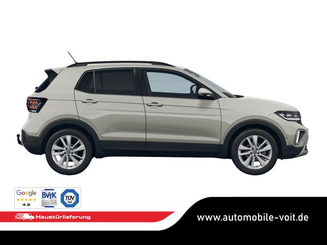 Volkswagen T-Cross LIFE 115PS DSG AHK+Navi+Matrix+Kamera+Parklenk+Alu17+App-Connect 