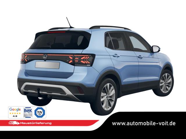 Volkswagen T-Cross LIFE 115PS DSG AHK+Navi+Matrix+Kamera+Parklenk+Alu17+App-Connect 