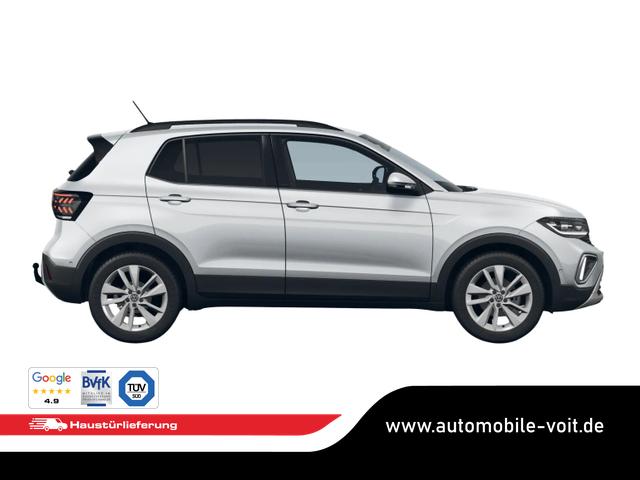 Volkswagen T-Cross LIFE 115PS DSG AHK+Navi+Matrix+Kamera+Parklenk+Alu17+App-Connect 
