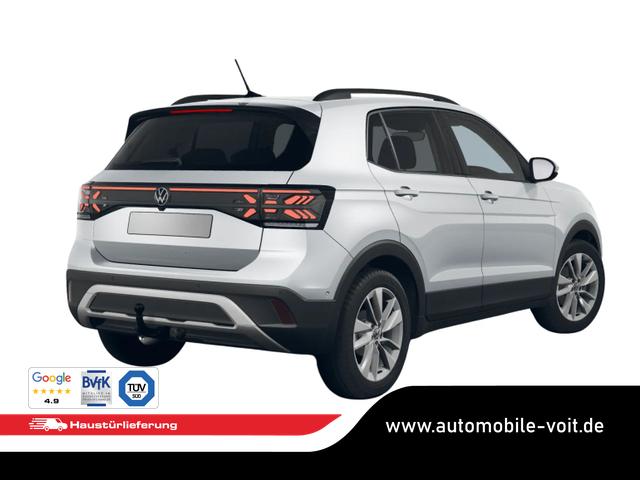Volkswagen T-Cross LIFE 115PS DSG AHK+Navi+Matrix+Kamera+Parklenk+Alu17+App-Connect 
