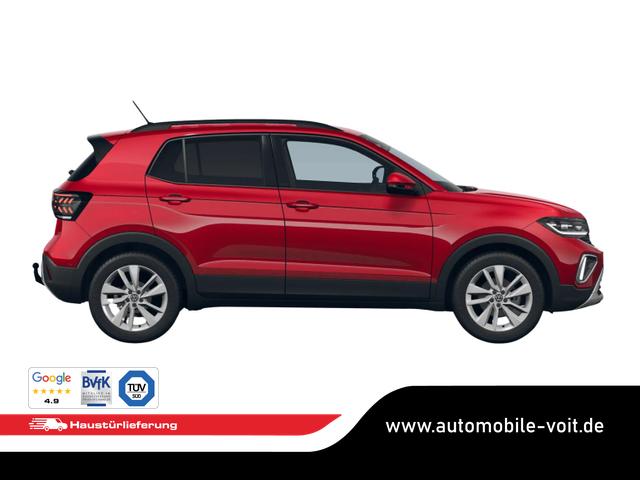 Volkswagen T-Cross LIFE 115PS DSG AHK+Navi+Matrix+Kamera+Parklenk+Alu17+App-Connect 