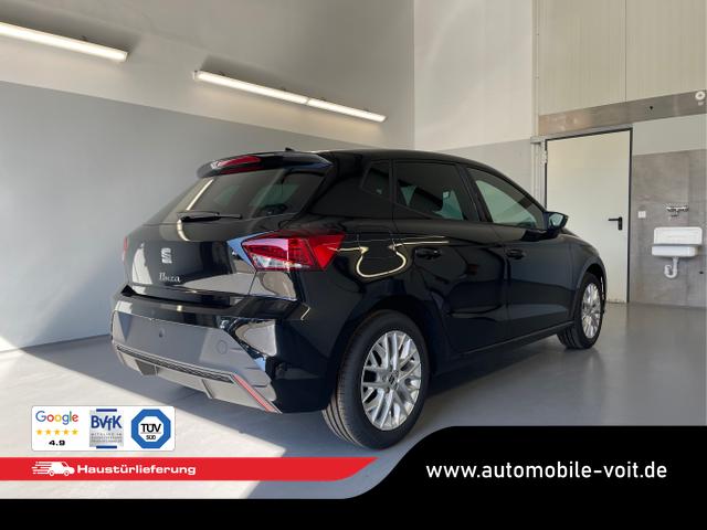 SEAT Ibiza Style 80PS Voll-LED+Kessy+PDC+Alarm+Sitzheizung+Kamera+App-Connect 