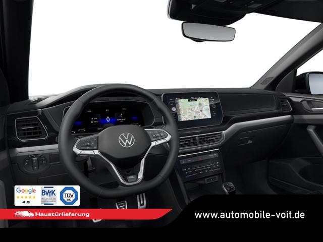 Volkswagen T-Cross R-Line 115PS Navi+IQ.Light+AHK+Black+Cam+Keyless+GV5+Side+Climatronic 