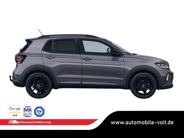 Volkswagen T-Cross R-Line 115PS Navi+IQ.Light+AHK+Black+Cam+Keyless+GV5+Side+Climatronic 