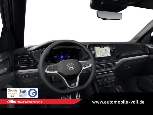 Volkswagen T-Cross R-Line 115PS DSG Navi+IQ.Light+AHK+Black+Cam+Keyless+Side+Climatronic+Parklenk 