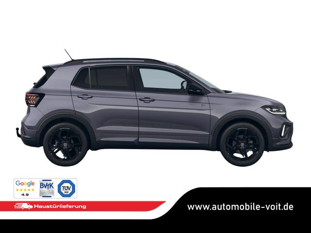 Volkswagen T-Cross R-Line 115PS DSG Navi+IQ.Light+AHK+Black+Cam+Keyless+Side+Climatronic+GV5 