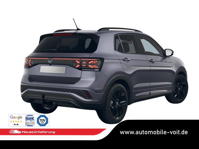 Volkswagen T-Cross R-Line 115PS DSG Navi+IQ.Light+AHK+Black+Cam+Keyless+Side+Climatronic+GV5 