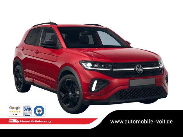 Volkswagen T-Cross - R-Line 150PS DSG Navi+IQ.Light+AHK+Black+Cam+Keyless+Side+Climatronic+Parklenk
