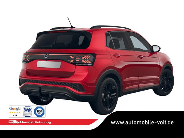 Volkswagen T-Cross R-Line 115PS DSG Navi+IQ.Light+AHK+Black+Cam+Keyless+Side+Climatronic+Parklenk 