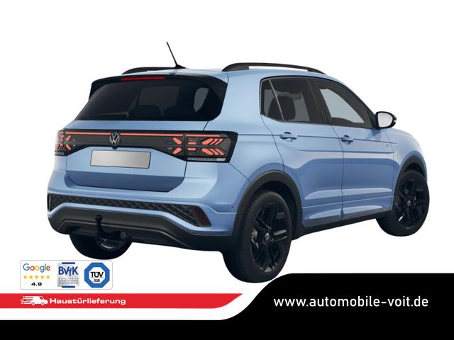 Volkswagen T-Cross R-Line 115PS DSG Navi+IQ.Light+AHK+Black+Cam+Keyless+Side+Climatronic+Parklenk 