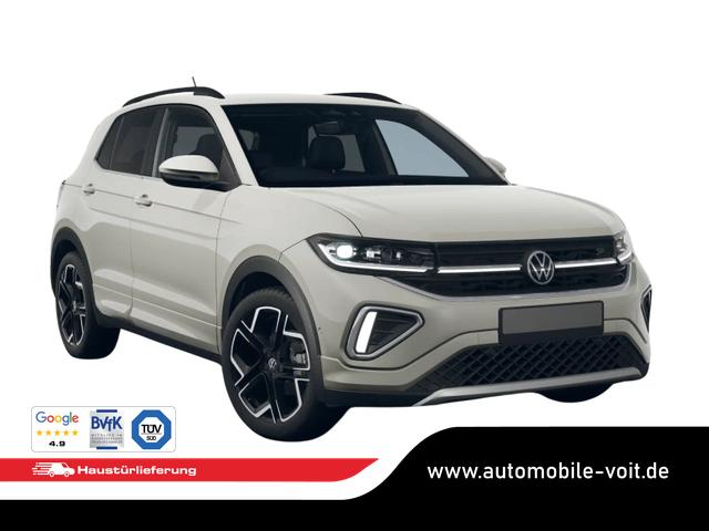 Volkswagen T-Cross - R-Line 115PS DSG AHK+IQ.Light+Kessy+Kamera+Parklenkassistent+Sitzheizung