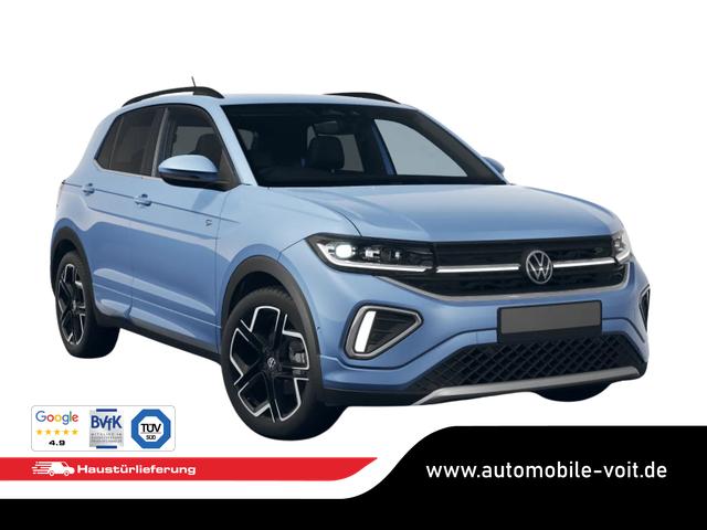 Volkswagen T-Cross - R-Line 115PS DSG AHK+IQ.Light+Kessy+Kamera+Parklenkassistent+Sitzheizung