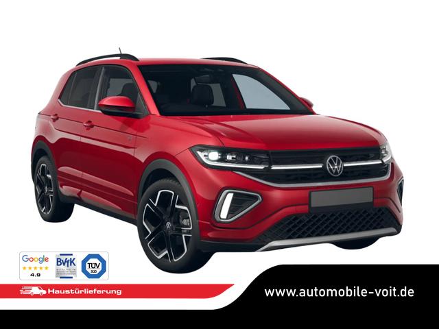 Volkswagen T-Cross - R-Line 115PS DSG AHK+IQ.Light+Kessy+Kamera+Parklenkassistent+Sitzheizung