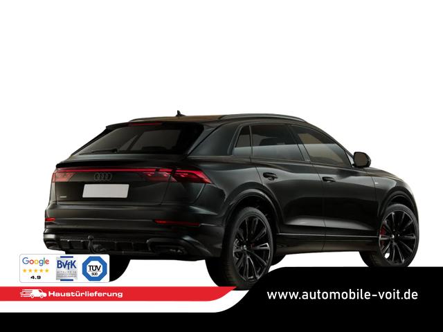 Audi Q8 50 TDI quattro S line+HUD+AHK+Raute+Alu23+OLED+Pano+Massage+Standheiz+Black+GV5 