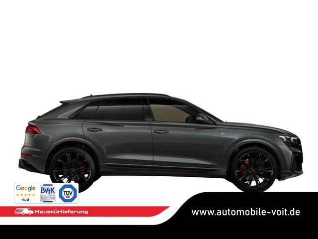 Audi Q8 50 TDI quattro S line+HUD+AHK+Raute+Alu23+OLED+Pano+Massage+Standheiz+Black+GV5 