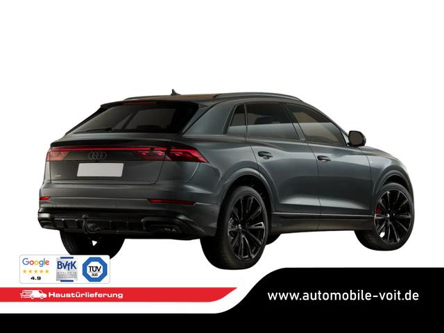 Audi Q8 50 TDI quattro S line+HUD+AHK+Raute+Alu23+OLED+Pano+Massage+Standheiz+Black+GV5 