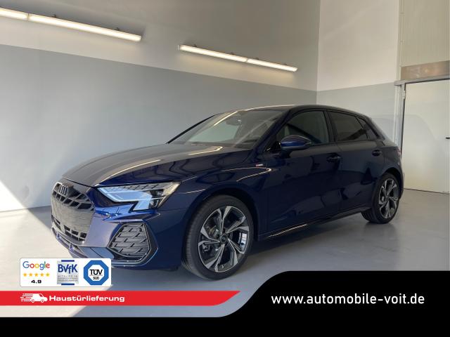 Audi A3 Sportback - S line TFSI quattro GV3+AHK+Alu18+Navi+Cam+eHeck+Sound+ACC+OptikSchwarz