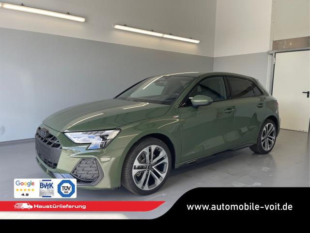 Audi A3 Sportback - S line TFSI quattro GV3+AHK+Matrix+Alu18+Navi+Cam+eHeck+Sound+ACC+Black