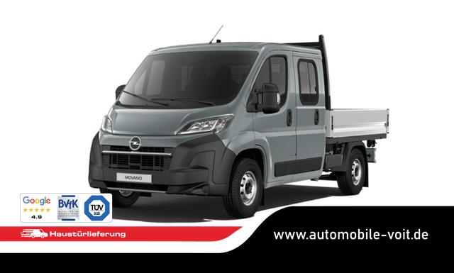 Opel Movano - Pritschenwagen Doppelkabine L3 3.5t verstärkt 2.2 BlueHDi 180 8-