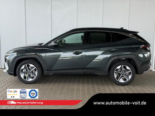 Hyundai TUCSON E-Motion 1.6 T-GDI 2WD 48V DCT / Panoramadach ACC Sitz + Lenkradheizung LED Navi PDC V&H Kamera Alu 18" 
