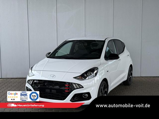 Hyundai i10 1.0 T-GDI 90 PS 5MT N Line 5 Sitzer / Navi Sitz + Lenkradheizung Klimaautomatik Einparkhilfe H Kamera 