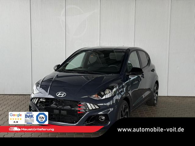 Hyundai i10 - 1.0 T-GDI 90 PS 5MT N Line 5 Sitzer / Navi Sitz + Lenkradheizung Klimaautomatik Einparkhilfe H Kamera