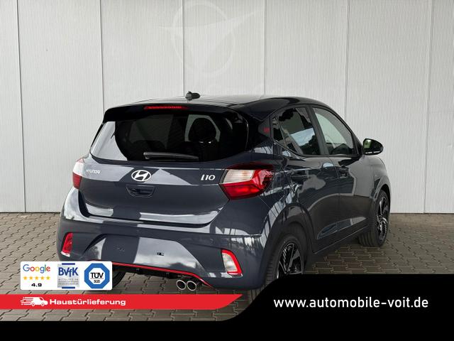 Hyundai i10 1.0 T-GDI 90 PS 5MT N Line 5 Sitzer / Navi Sitz + Lenkradheizung Klimaautomatik Einparkhilfe H Kamera 