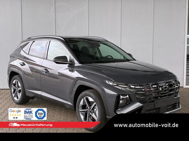 Hyundai TUCSON E-Motion 1.6 T-GDI 2WD 48V DCT / Panoramadach ACC Sitz + Lenkradheizung LED Navi PDC V&H Kamera Alu 18" 