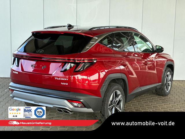 Hyundai TUCSON E-Motion 1.6 T-GDi 2WD HEV / Panoramadach ACC LED Sitz + Lenkradheizung Navi PDC V&H Kamera Alu 18" 