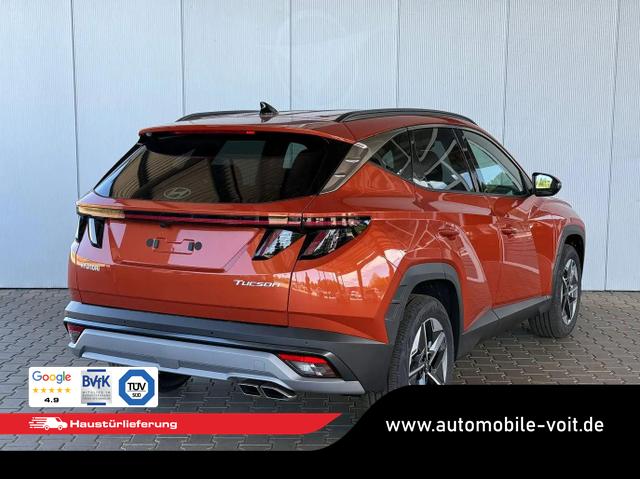 Hyundai TUCSON E-Motion 1.6 T-GDi 2WD 48V DCT / ACC Sitz + Lenkradheizung LED Navi PDC V&H Kamera Alu 18" 