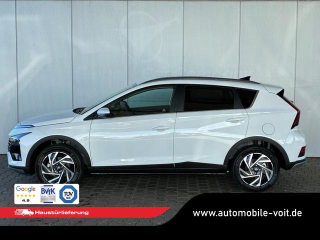 Hyundai BAYON Premium 1.2 MPI / Navi Sitz + Lenkradheizung R&uuml;ckfahrkamera Tempomat Klimaautomatik Alu 16" 