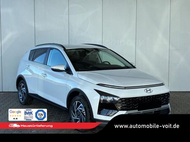 Hyundai BAYON Premium 1.2 MPI / Navi Sitz + Lenkradheizung R&uuml;ckfahrkamera Tempomat Klimaautomatik Alu 16" 