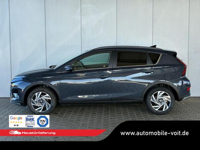 Hyundai BAYON Premium 1.2 MPI / Navi Sitz + Lenkradheizung R&uuml;ckfahrkamera Tempomat Klimaautomatik Alu 16" 