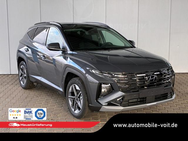 Hyundai TUCSON E-Motion 1.6 T-GDi 2WD HEV / Panoramadach ACC LED Sitz + Lenkradheizung Navi PDC V&H Kamera Alu 18" 