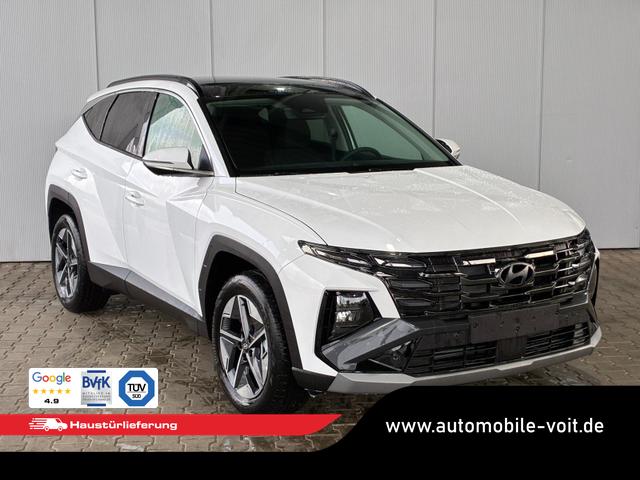 Hyundai TUCSON E-Motion 1.6 T-GDi 2WD HEV / Panoramadach ACC LED Sitz + Lenkradheizung Navi PDC V&H Kamera Alu 18" 