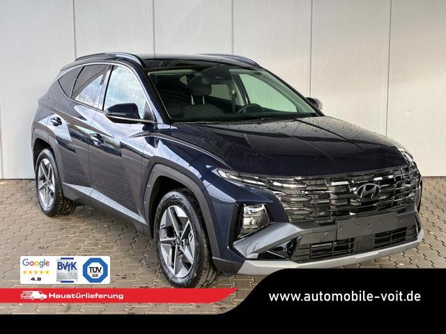 Hyundai TUCSON E-Motion 1.6 T-GDI 2WD 48V DCT / Panoramadach ACC Sitz + Lenkradheizung LED Navi PDC V&H Kamera Alu 18" 