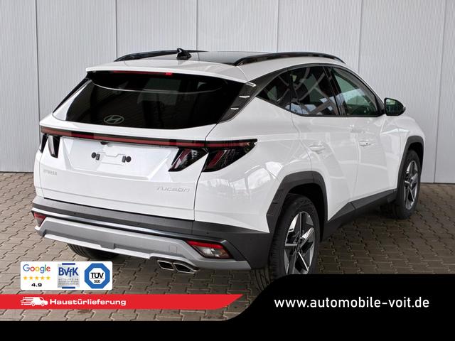 Hyundai TUCSON E-Motion 1.6 T-GDI 2WD 48V DCT / Panoramadach ACC Sitz + Lenkradheizung LED Navi PDC V&H Kamera Alu 18" 