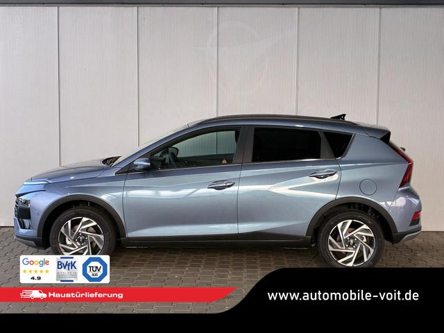 Hyundai BAYON Premium 1.0 T-GDI 100 PS 48V 7DCT / Keyless ACC Soundsystem BOSE Sitz + Lenkradheizung LED Navi PDC V&H Kamera Totwinkel Alu 16" 