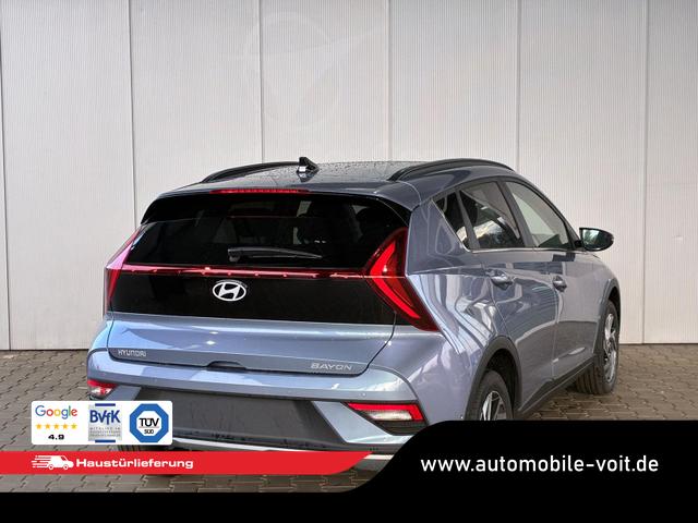 Hyundai BAYON Premium 1.0 T-GDI 100 PS 48V 7DCT / Keyless ACC Soundsystem BOSE Sitz + Lenkradheizung LED Navi PDC V&H Kamera Totwinkel Alu 16" 