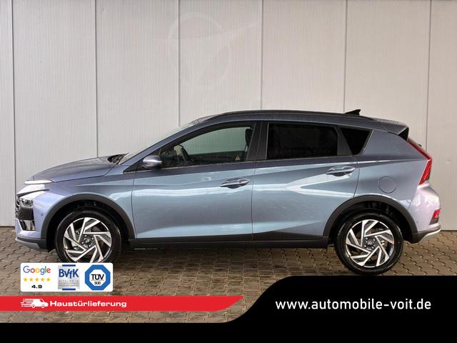 Hyundai BAYON Premium Sky 1.0 T-GDI 100 PS 48V 7DCT / Keyless ACC Soundsystem BOSE Sitz + Lenkradheizung LED Navi PDC V&H Kamera Totwinkel Alu 16" 