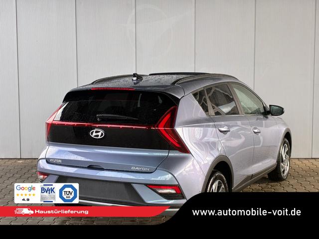 Hyundai BAYON Premium Sky 1.0 T-GDI 100 PS 48V 7DCT / Keyless ACC Soundsystem BOSE Sitz + Lenkradheizung LED Navi PDC V&H Kamera Totwinkel Alu 16" 