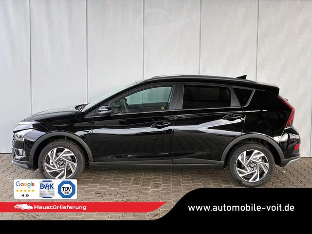Hyundai BAYON Premium Sky 1.0 T-GDI 100 PS 48V 7DCT / Keyless ACC Soundsystem BOSE Sitz + Lenkradheizung LED Navi PDC V&H Kamera Totwinkel Alu 16" 