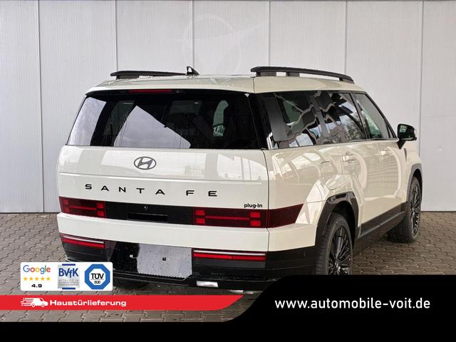 Hyundai SANTA FE PHEV Black Line 4WD 6-Sitzer / 4x Shz + Sitzbel&uuml;ftung ACC Head-Up 360&deg; Kam. Leder Alu 20" 