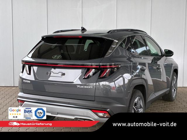 Hyundai TUCSON E-Motion 1.6 T-GDI 2WD 48V DCT / Panoramadach ACC Sitz + Lenkradheizung LED Navi PDC V&H Kamera Alu 18" 