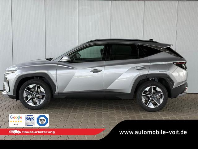 Hyundai TUCSON E-Motion 1.6 T-GDI 2WD 48V DCT / Panoramadach ACC Sitz + Lenkradheizung LED Navi PDC V&H Kamera Alu 18" 