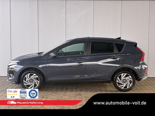 Hyundai BAYON Premium Sky 1.0 T-GDI 100 PS 48V 7DCT / Keyless ACC Soundsystem BOSE Sitz + Lenkradheizung LED Navi PDC V&H Kamera Totwinkel Alu 16" 