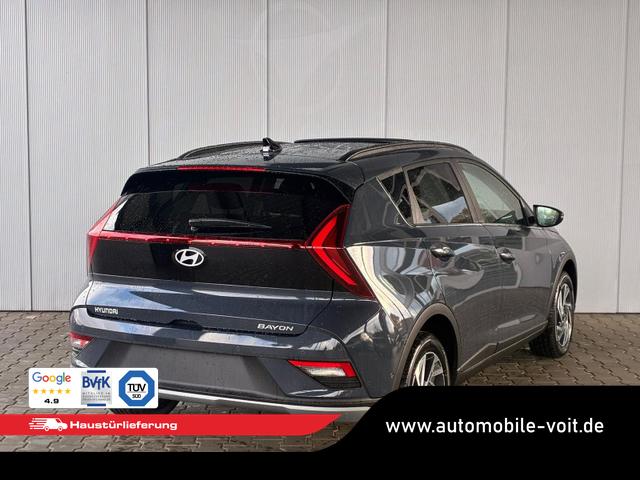 Hyundai BAYON Premium Sky 1.0 T-GDI 100 PS 48V 7DCT / Keyless ACC Soundsystem BOSE Sitz + Lenkradheizung LED Navi PDC V&H Kamera Totwinkel Alu 16" 